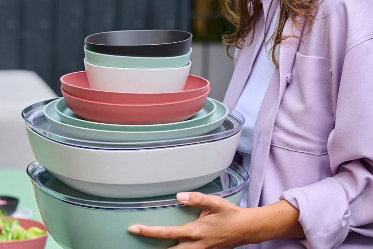 Mepal, Silueta, talerz obiadowy, Nordic White, 260 ml