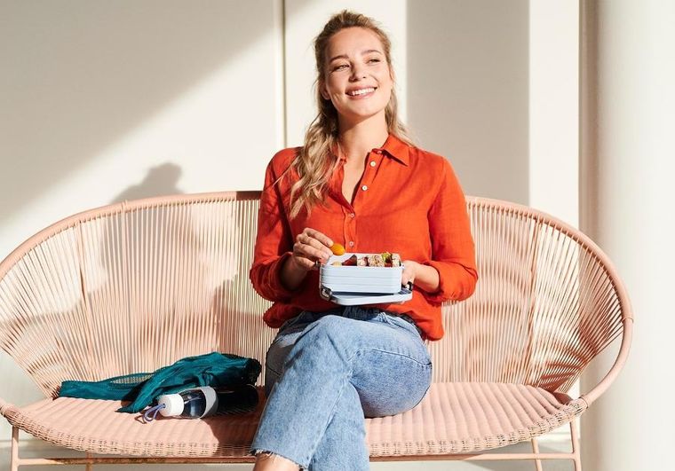 Mepal, Take a Break, Bento, lunchbox średni, Nordic Blue