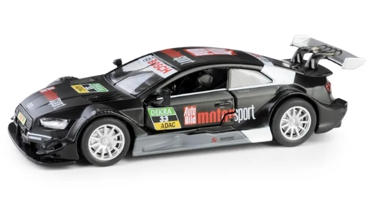 Metal Speed Zone, Audi RS 5 DTM, pojazd, model metalowy, czarny, 1:43