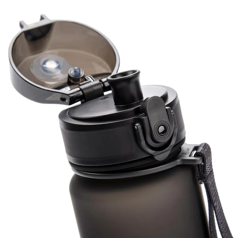 Meteor, bidon sportowy, czarny, 500 ml