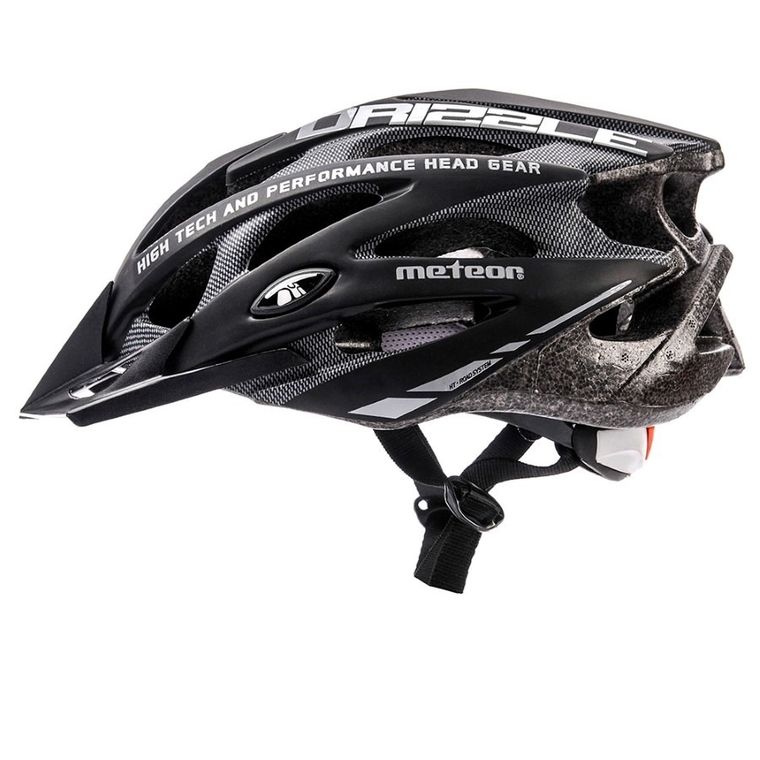 Meteor, Drizzle, MV29, kask rowerowy, rozmiar M, 55-58 cm, czarno-szary