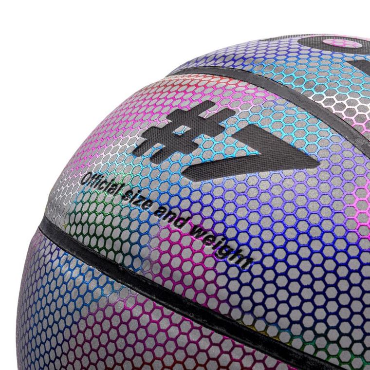Meteor, Ghost, piłka do koszykówki, holo, rozmiar 7