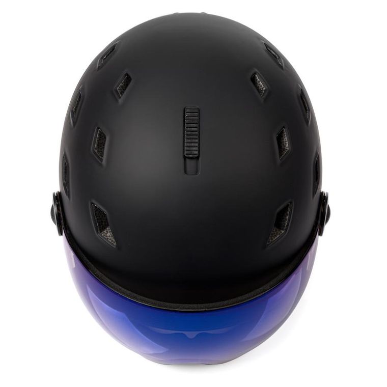 Meteor, Glide, kask narciarski, czarny, rozmiar 55-58 cm