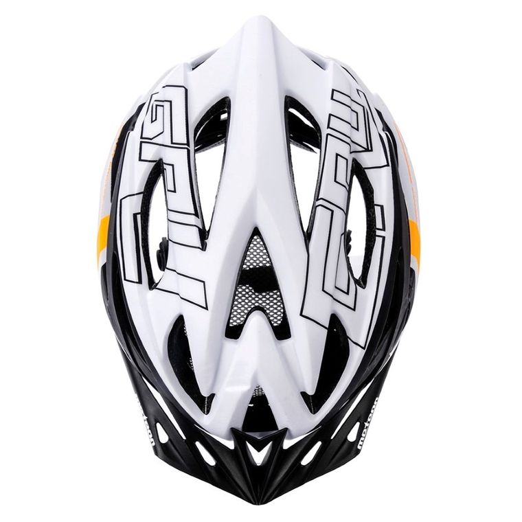Meteor, Gruver, kask rowerowy, rozmiar S, 52-56 cm, biało-czarny