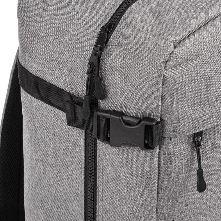 Meteor, Hermod, plecak podróżny, bagaż podręczny do samolotu, szary melanż, 20l