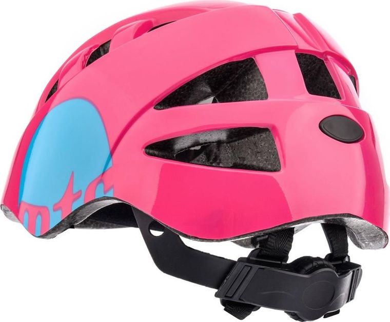 Meteor, kask rowerowy, M 52-56 cm, MTR, różowy