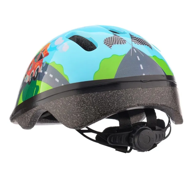 Meteor, kask rowerowy, rozmiar XS, 44-48 cm, Firefighter, KS06