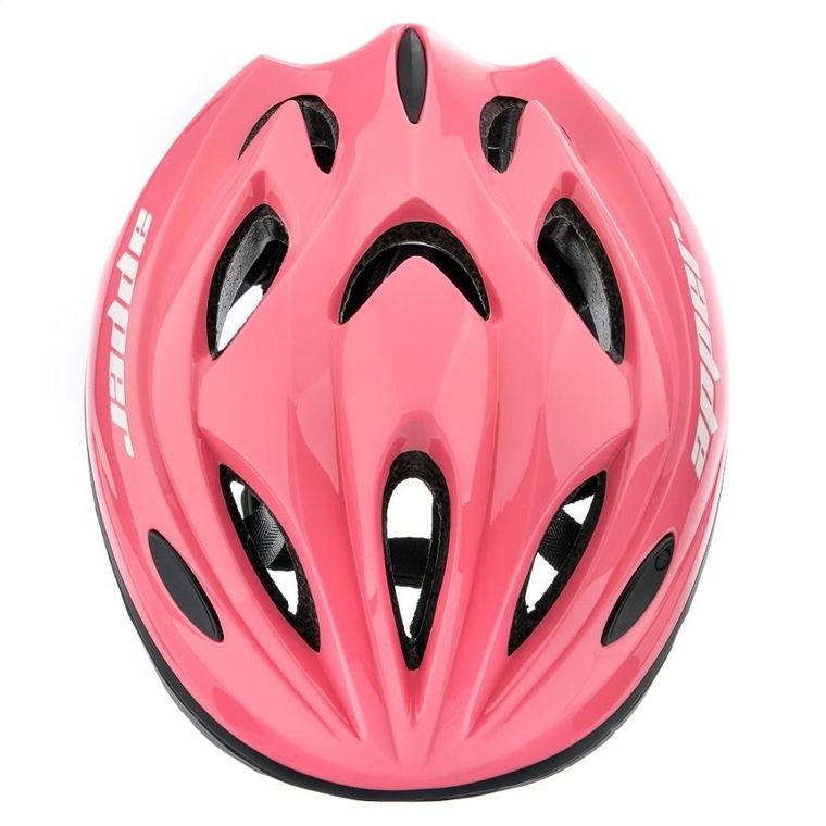 Meteor, kask rowerowy, S 48-52 cm, Apper, koralowy