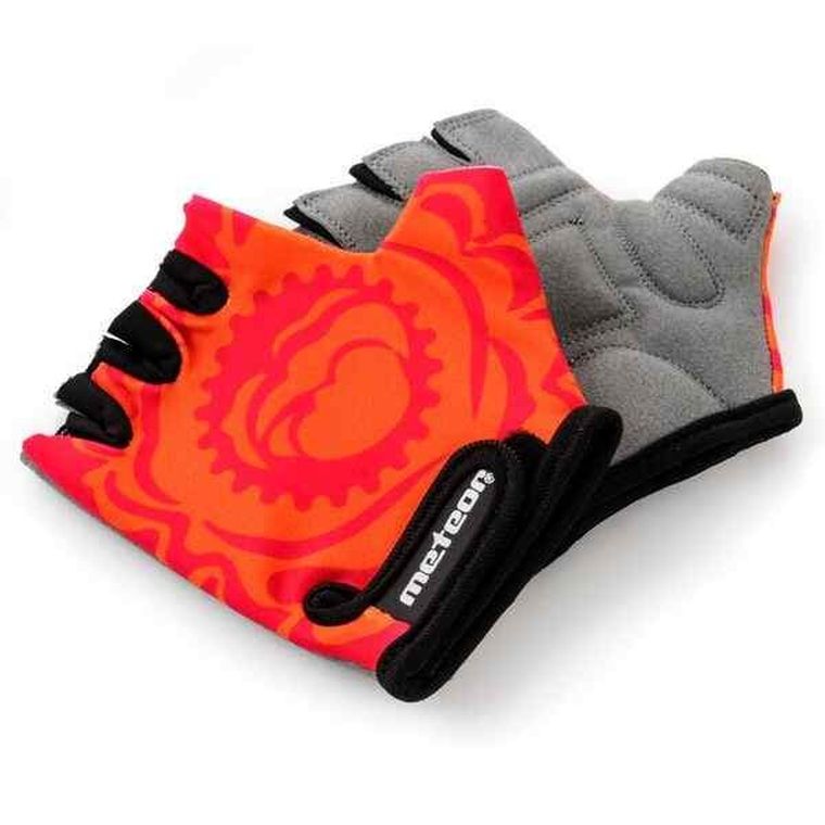 Meteor, Kids, rękawiczki rowerowe, rozmiar S, Big Flower