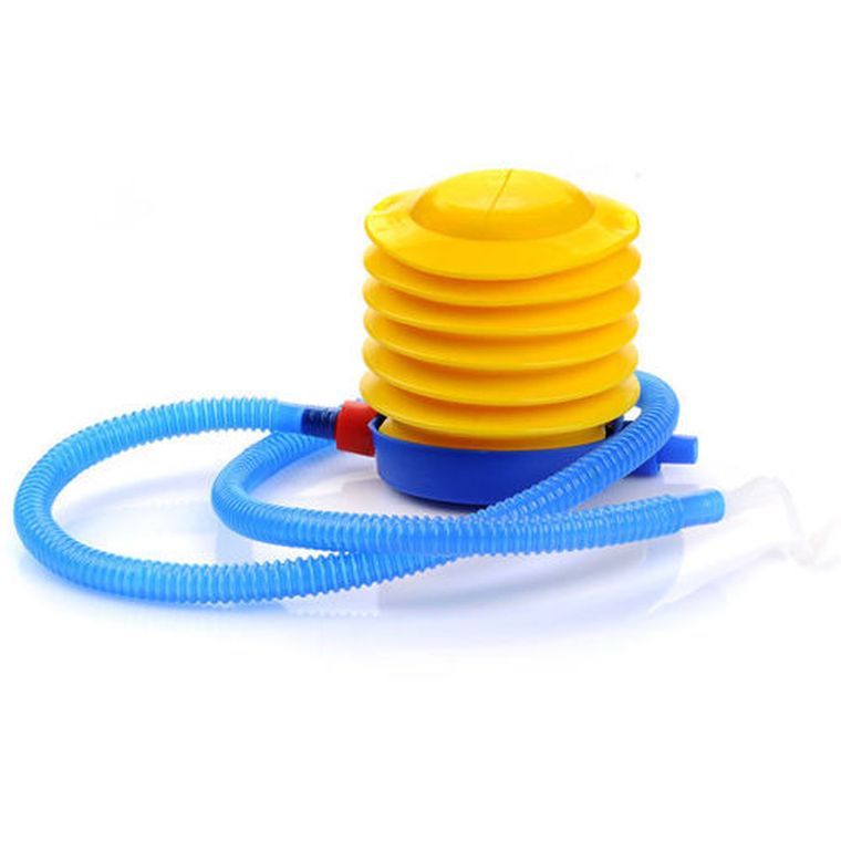 Meteor, piłka fitness z pompką, czarna, 75 cm