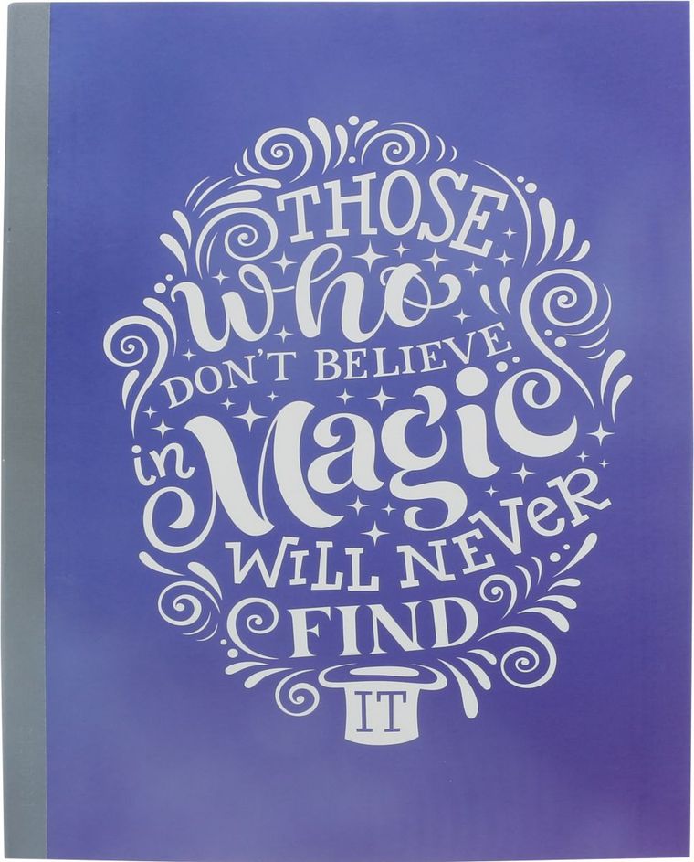 M&G, notatnik w kratkę, Magic, biały, B5, 60 kartek, 1 szt.