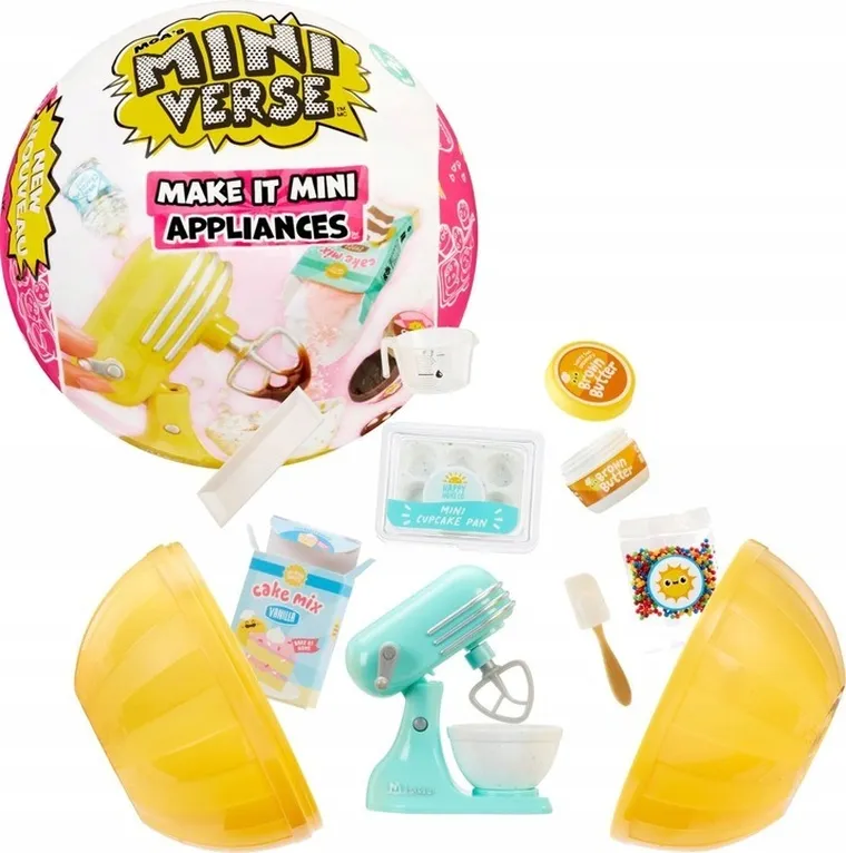 MGA's Miniverse, Make It Mini, Appliances, kula niespodzianka z mini sprzętem kuchennym