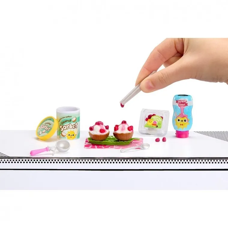 MGA's Miniverse, Make It Mini, Foods: Cafe, kula niespodzianka, mini jedzenie