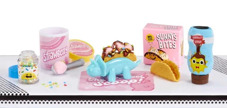 MGA's Miniverse, Make It Mini, Foods: Diner, kula niespodzianka, mini jedzenie