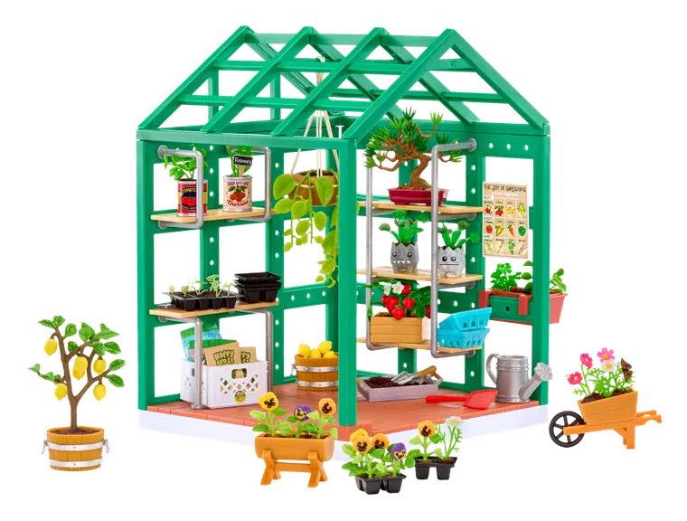 MGA's Miniverse, Spaces, Starter Pack Greenhouse, mini szklarnia