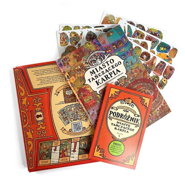 Miasto Tańczącego Karpia. Książka-gra dla poszukiwaczy przygód