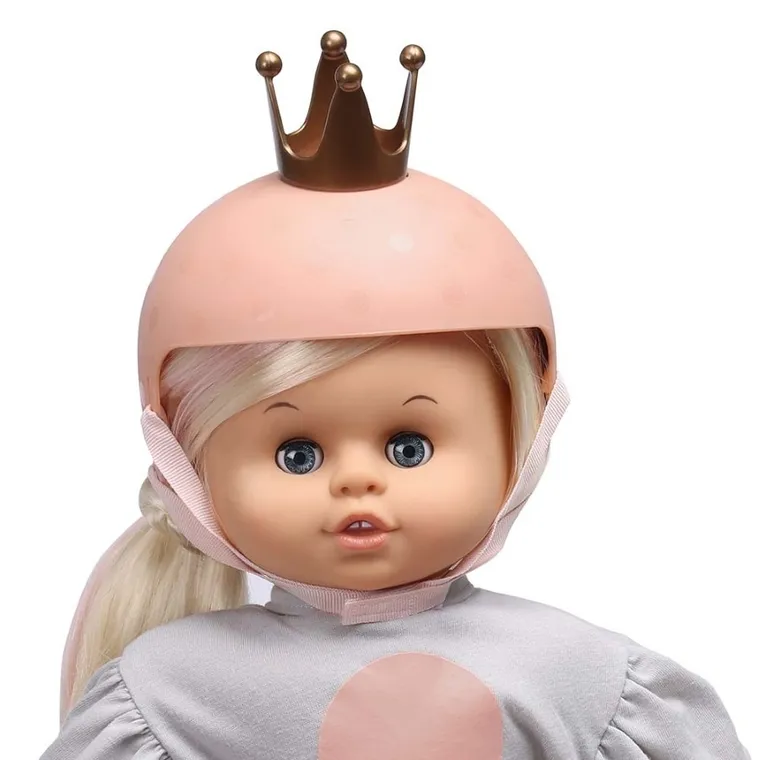 Micki, kask rowerowy dla lalki