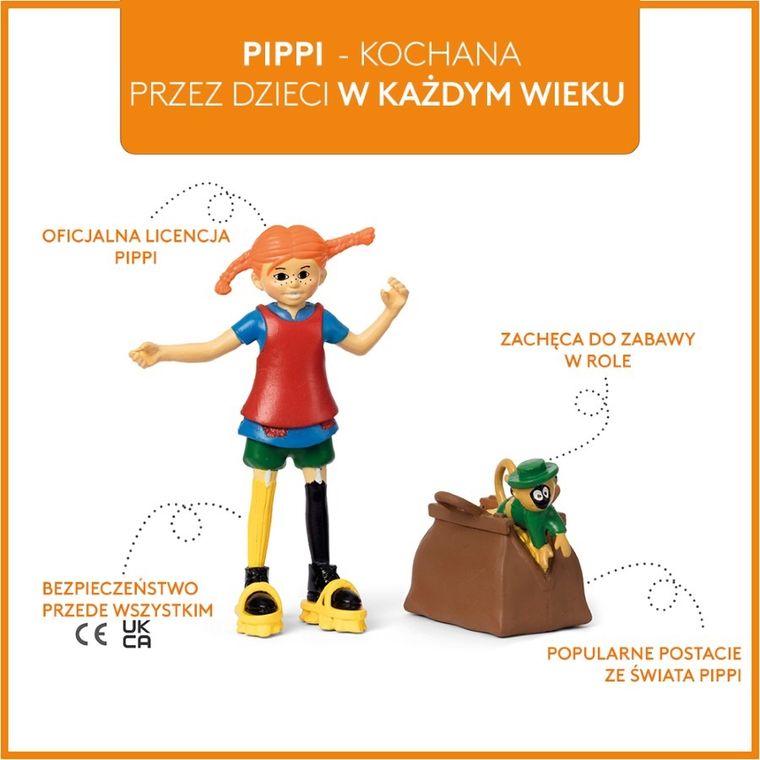 Micki, Pippi Pończoszanka, figurka