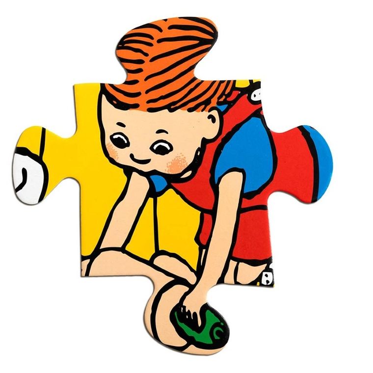 Micki, Pippi Pończoszanka, puzzle podłogowe, 24 elementy