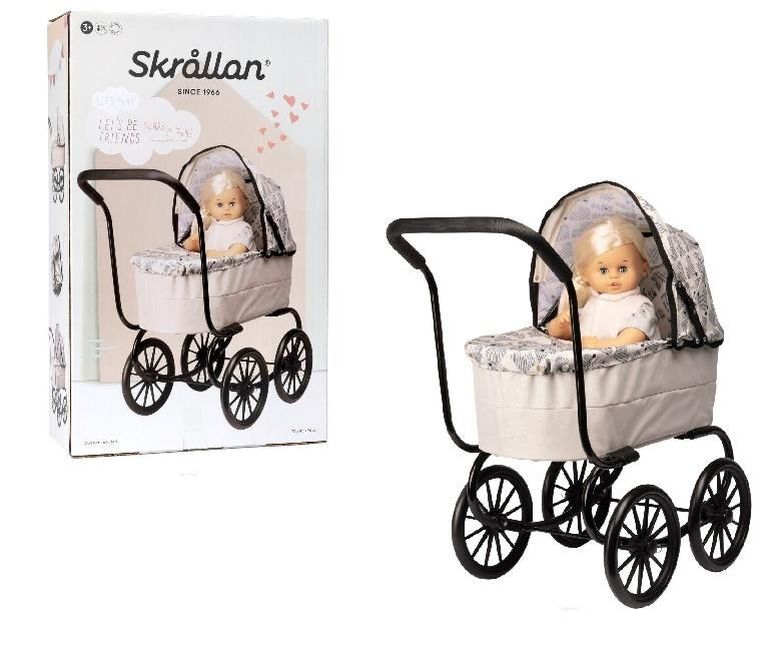 Micki, Skrallan, wózek dla lalek w stylu retro