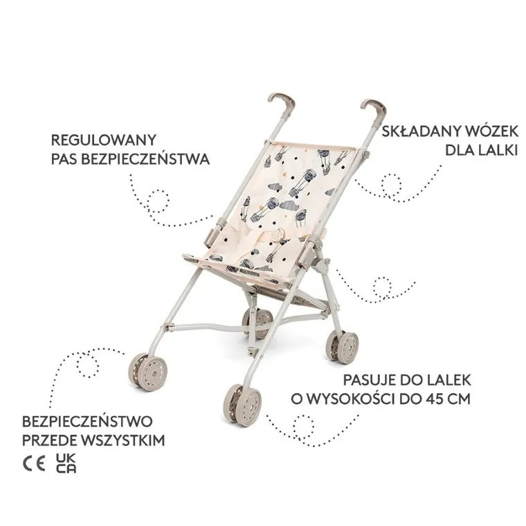 Micki, Skrallan, wózek spacerowy dla lalek