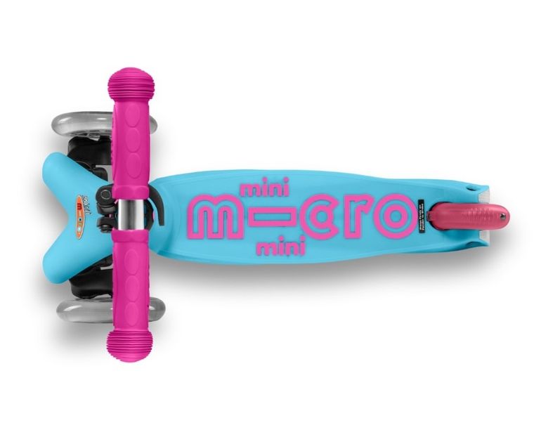 Micro Mobility, Mini Deluxe, hulajnoga 3-kołowa, turquoise