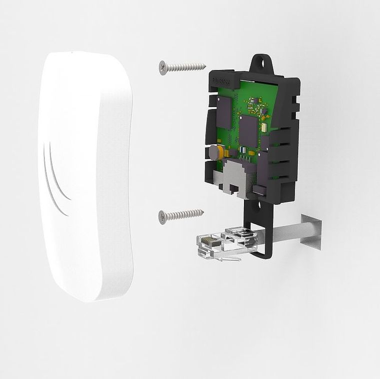 MikroTik, cAP Lite, punkt dostępowy, RBcAPL-2nD, 2,4GHz, 1xRJ45 100Mb/s