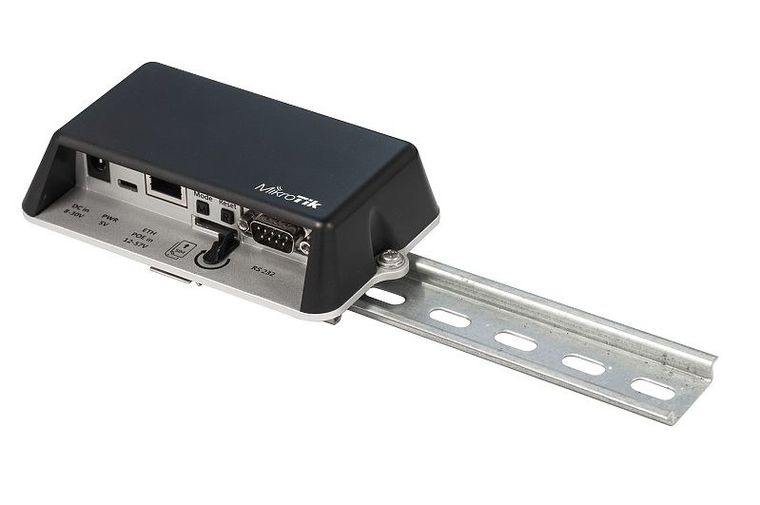 MikroTik, DINrail PRO, uchwyt montażowy, dedykowany dla LtAP mini