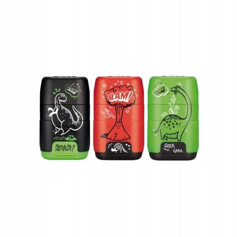 Milan, Compact, Million Years Ago, temperówko-gumka do ścierania, 16 szt.