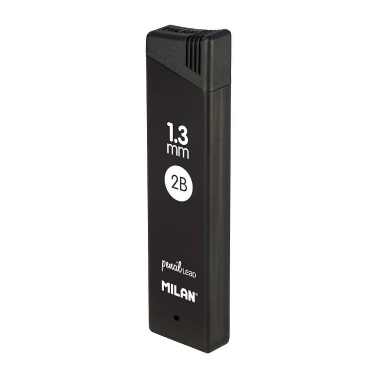 Milan, grafity 2B 1,3 mm do ołówków automatycznych, 12 szt.