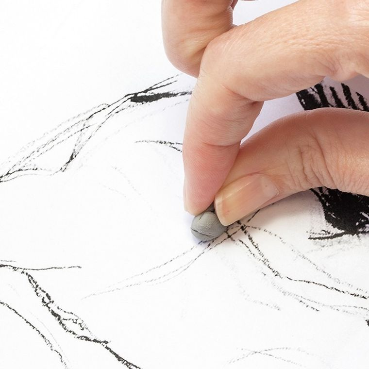 Milan, gumka chlebowa 1220 do węgla i grafitu