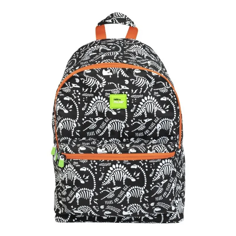 Milan, Million Yeras Ago, plecak szkolny, 20l, czarny