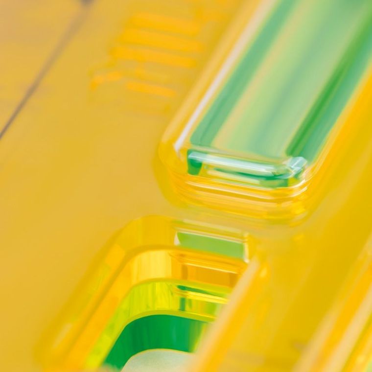 Milan, New Look, linijka, zielona, 20 cm