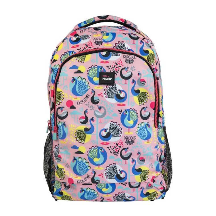 Milan, Peacock, plecak duży, 21l, różowy