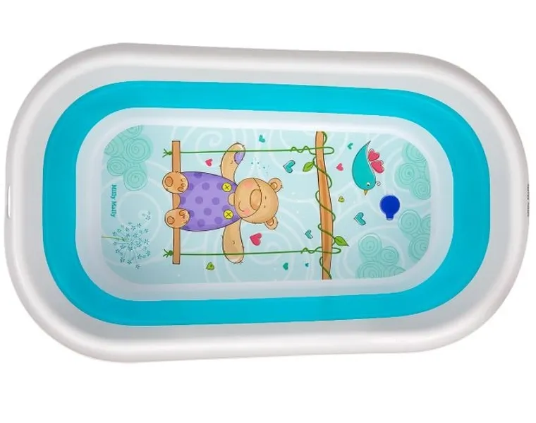 Milly Mally, Aqua, wanienka składana, blue