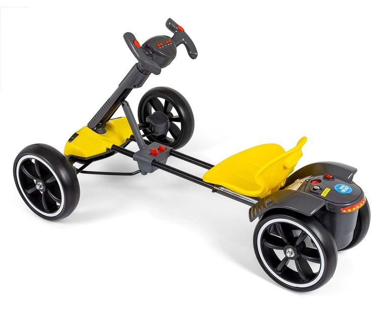 Milly Mally, Bolt, gokart, pojazd na akumulator, żółty