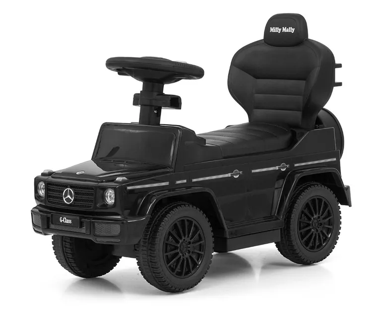 Milly Mally, Mercedes-Benz, G350d, jeździk z rączką, Black