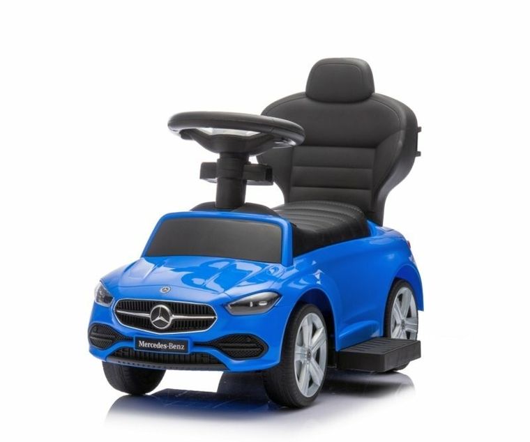 Milly Mally, Mercedes C-Class S, jeździk z rączką, pojazd, niebieski