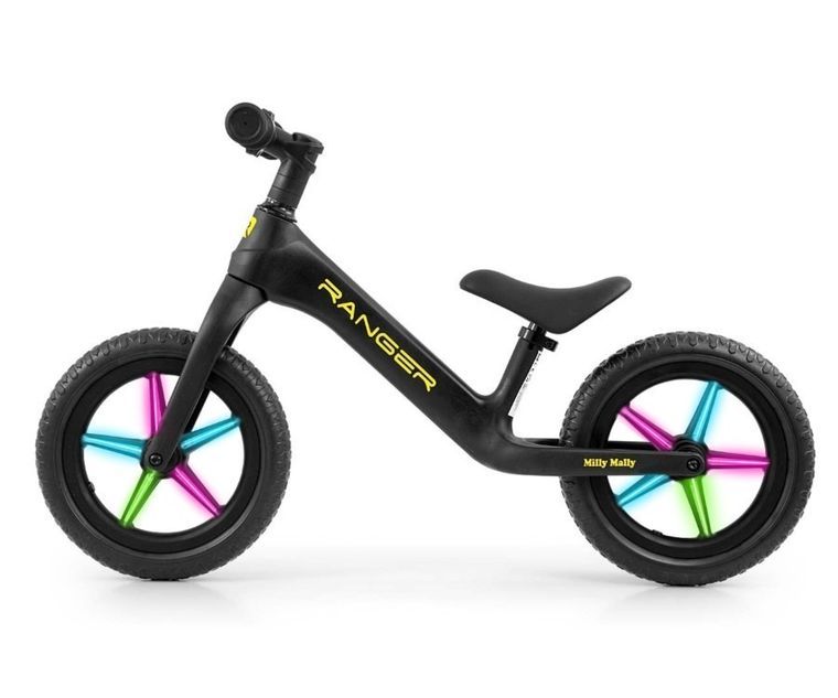 Milly Mally, Ranger Flash, rowerek biegowy, black