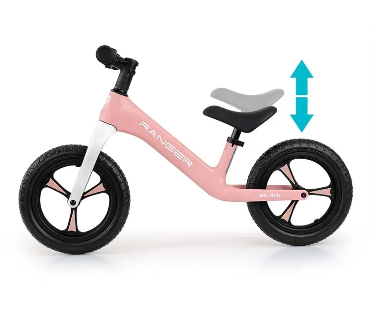 Milly Mally, Ranger, rowerek biegowy, Pink
