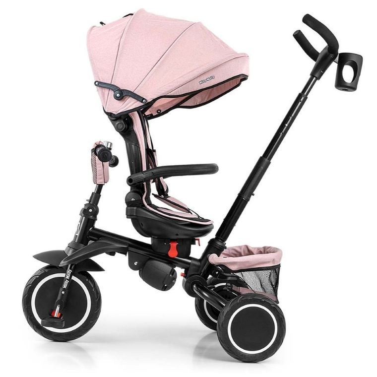 Milly Mally, Stanley Rubber, rowerek trójkołowy, New Pink