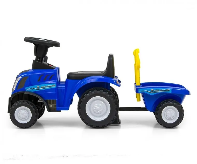 Milly Mally, Traktor New Holland T7, jeździk, pojazd, niebieski