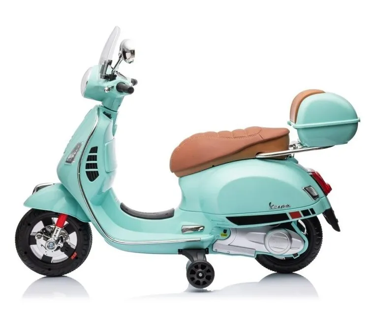 Milly Mally, Vespa GTS Super, pojazd na akumulator, miętowy