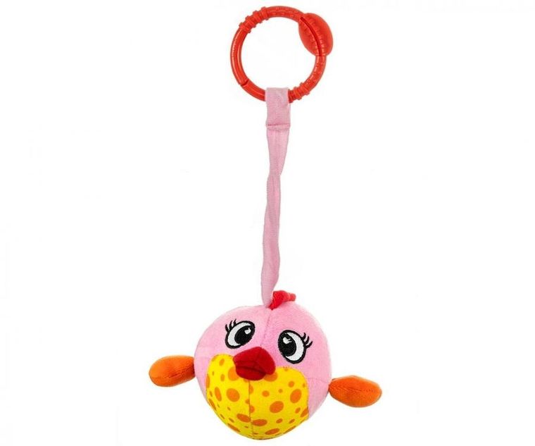 Milly Mally, zawieszka pluszowa, Rybka, różowa