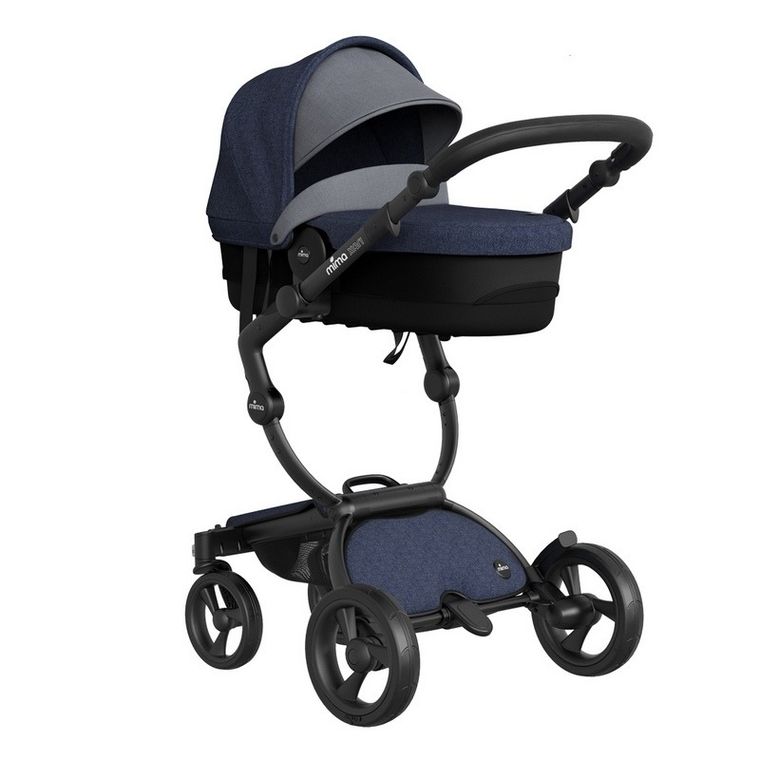 Mima, Xari Sport, gondola do wózka, denim