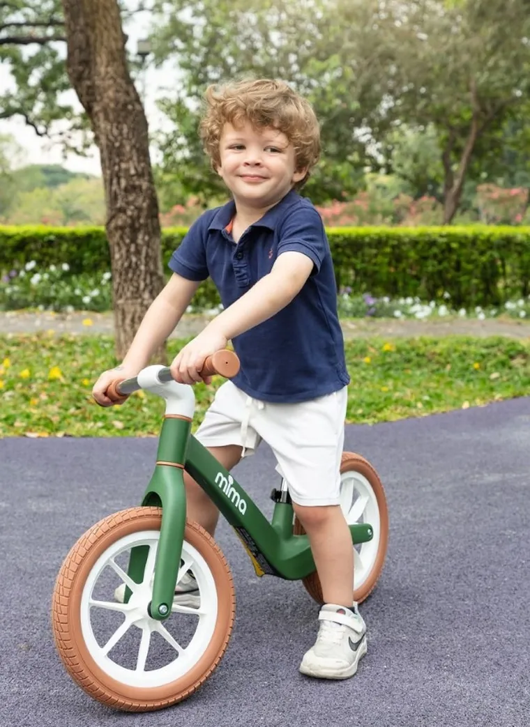 Mima, Zoom, rowerek biegowy, czarny-camel