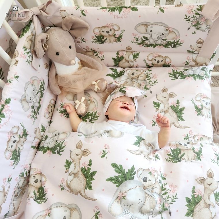 MimiNu, Baby Animals, worek, torba na zabawki