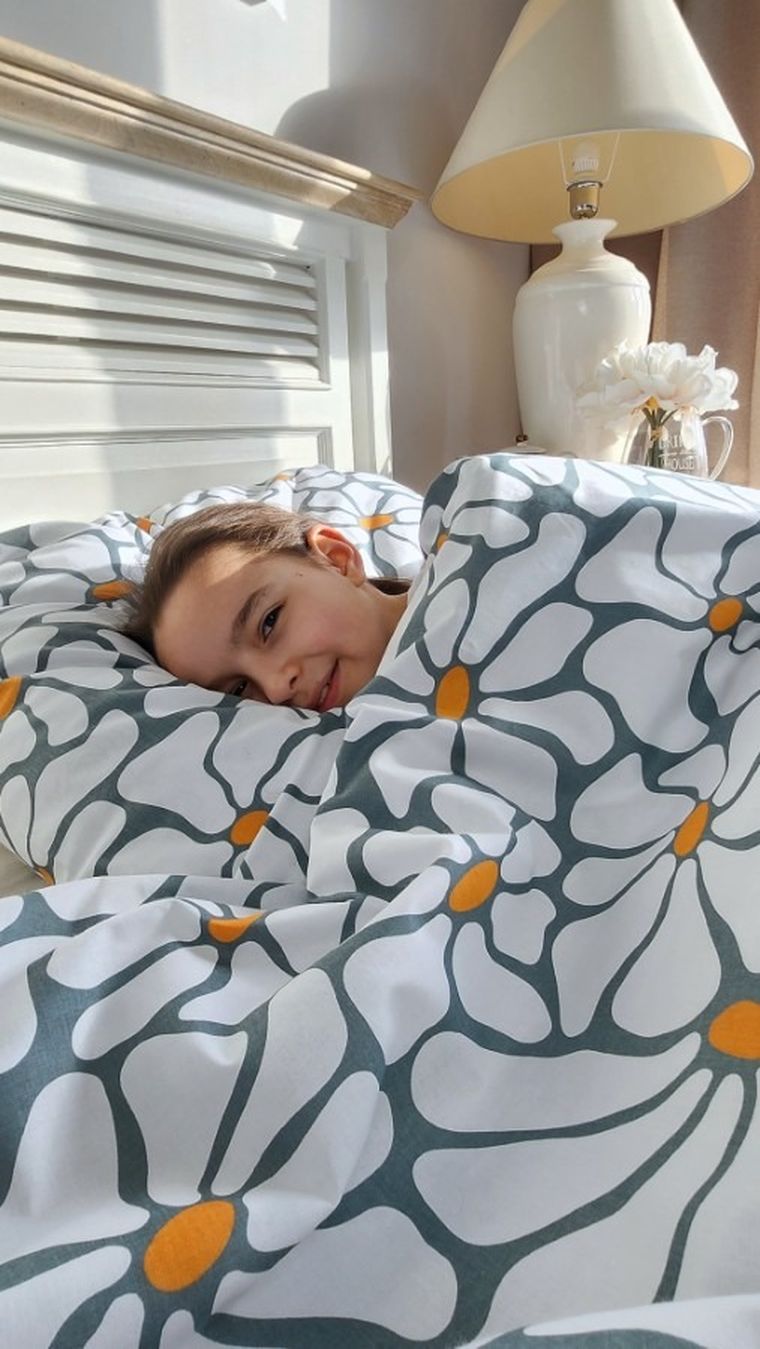 MimiNu, Daisy, 2-częściowy komplet pościeli, 160-200 cm + 70-80 cm