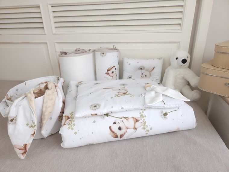 MimiNu, Duo, Kotki, poszewka na poduszkę, 60-40 cm, 2 szt.