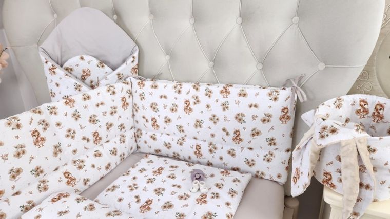 MimiNu, Kaczuszki, ochraniacz, 180-30 cm, beż